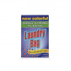 Vendrite $.75 Reusable Laundry Bags with Drawstring - 120/Case