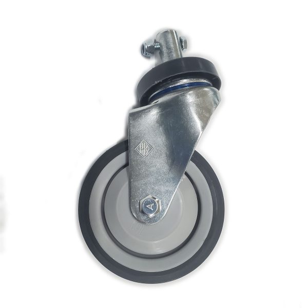 R&B 4" Mega Casters - Gray